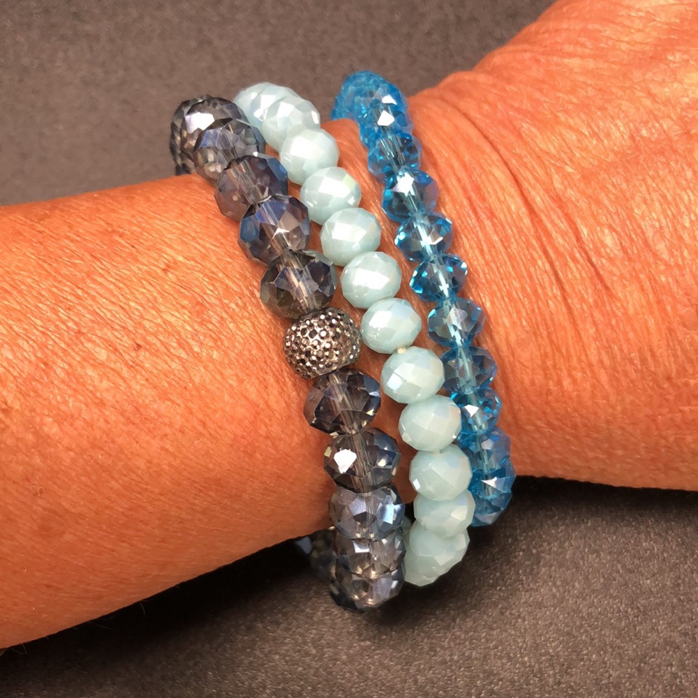 Glass beaded bracelets - Picture 5 of 5